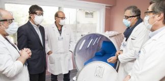 Covid-19: en Argentina investigan si la cámara hiperbárica evitaría el uso del respirador
