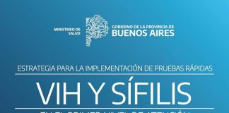 VIH y Sífilis: estrategia de implementación de test rápido