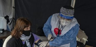 Más de 300 personas controlaron su salud en las calles de San Isidro