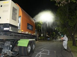 San Isidro: nuevo camión fumigador para combatir el dengue