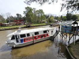 Tigre: cómo funcionará el Catamarán Sanitario en el Delta durante enero