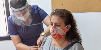 San Fernando: los docentes ya se vacunan contra el Covid-19