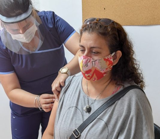 San Fernando: los docentes ya se vacunan contra el Covid-19