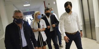 Tigre: Zamora y Kreplak monitorearon los puntos de vacunación contra el Covid-19