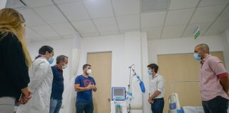 San Fernando amplió camas de terapia intensiva en su hospital municipal