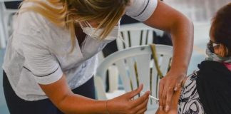 Morón: ya fue vacunado contra el Covid más del 85% de la población objetivo