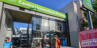 San Fernando: vacunatorio contra el Covid-19 en Centro Universitario Municipal