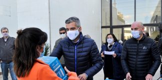 Hurlingham: las escuelas recibieron medidores de dióxido de carbono