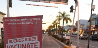 San Fernando: exitosa jornada de vacunación anticovid en la Estación Virreyes