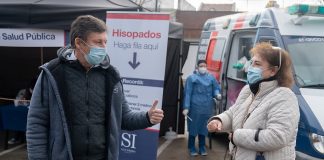 San Isidro: operativo especial anticovid y vacunación antigripal en Villa Adelina