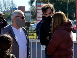 Tigre: sigue el operativo especial de vacunación anticovid en el playón de la estación de tren