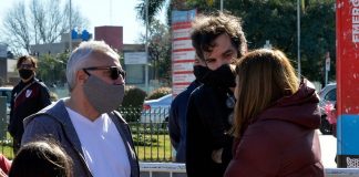 Tigre: sigue el operativo especial de vacunación anticovid en el playón de la estación de tren