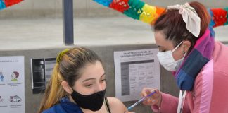 San Fernando ya vacuna contra el Covid a jóvenes de 12 a 18 años de riesgo