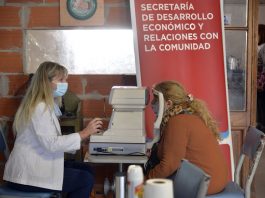Tigre: controles oftalmológicos en el Centro de Jubilados y Pensionados “Amigos de Talar”