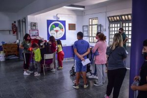 Operativo de vacunación pediátrica contra el Covid-19 1