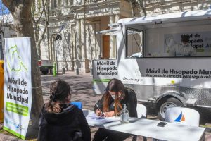 móvil de hisopado