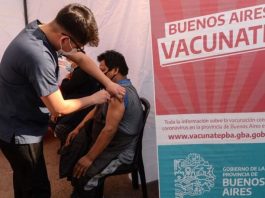 Morón: más del 10% de población vacunada con tres dosis anticovid