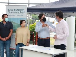 Kreplak inauguró y recorrió dos caps nuevos en San Isidro
