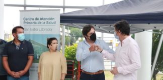 Kreplak inauguró y recorrió dos caps nuevos en San Isidro