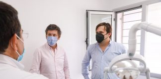 Posse y Kreplak recorrieron el nuevo centro de salud en Barrio Obrero