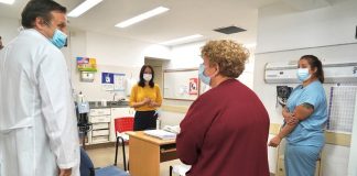 Soledad Martínez destacó que las familias son protagonistas en la Maternidad Santa Rosa