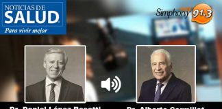 Daniel López Rosetti y Alberto Cormillot en Noticias de Salud Radio