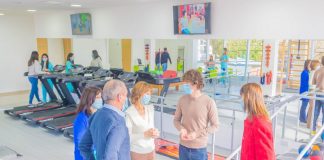 San Fernando presentó el renovado sector de Kinesiología del Hospital Municipal