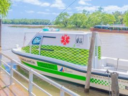San Fernando y Escobar firmaron un convenio para construir un muelle sanitario