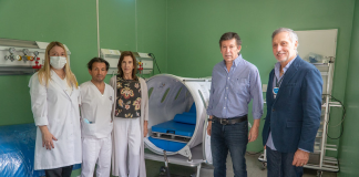 Nueva sala de medicina hiperbárica en el Hospital de Boulogne