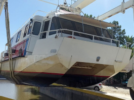 Tigre: durante enero no funcionará el catamarán sanitario por trabajos de refacción