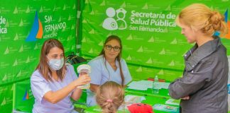 San Fernando: el móvil odontológico municipal realizó controles gratuitos en las calles