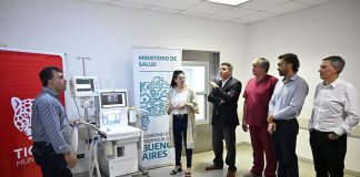 La Provincia entregó una mesa de anestesia de última generación al Hospital Materno Infantil de Tigre