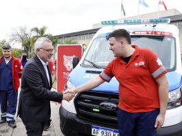 Tigre sumó 3 ambulancias para su sistema de emergencias