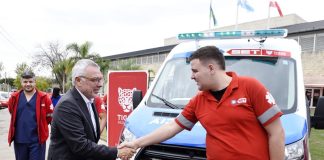 Tigre sumó 3 ambulancias para su sistema de emergencias