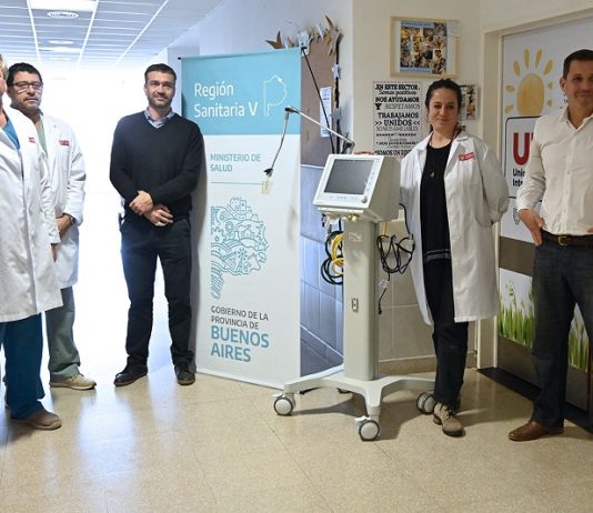 Tigre: nuevo respirador en el Hospital Materno Infantil