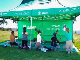Vicente López: capacitación gratuita de RCP para aprender a salvar vidas