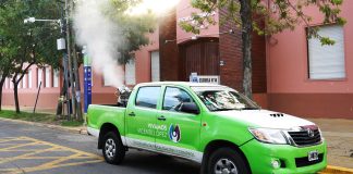 Vicente López intensifica las tareas de fumigación para combatir la ola de mosquitos
