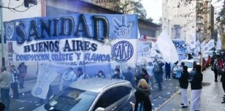 “Sin trabajadores no hay salud”: paro en clínicas y sanatorios