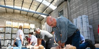 Tigre sigue realizando cursos de RCP para personal de empresas del distrito