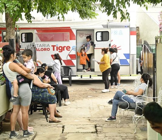 Tigre: siguen los operativos de prevención en salud en distintos puntos del distrito