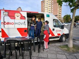 Tigre incentivó la vacunación contra el sarampión en una jornada en el centro de la ciudad