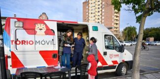 Tigre incentivó la vacunación contra el sarampión en una jornada en el centro de la ciudad