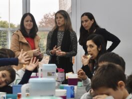 Vicente López: escuelas y jardines dejan los ultraprocesados para cocinar comidas saludables