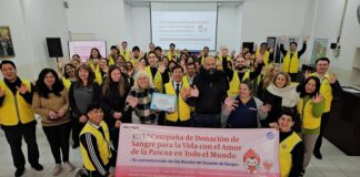 Tigre acompañó la campaña de donación de sangre de la Iglesia de Dios Sociedad Misionera Mundial