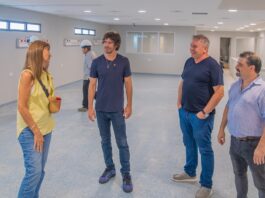 San Fernando: última etapa del nuevo sector de Internación Pediátrica del Hospital Provincial Cordero