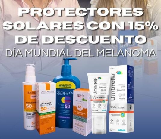 Farmacia Añon y NDS lanzan promo por el Día Mundial del Melanoma